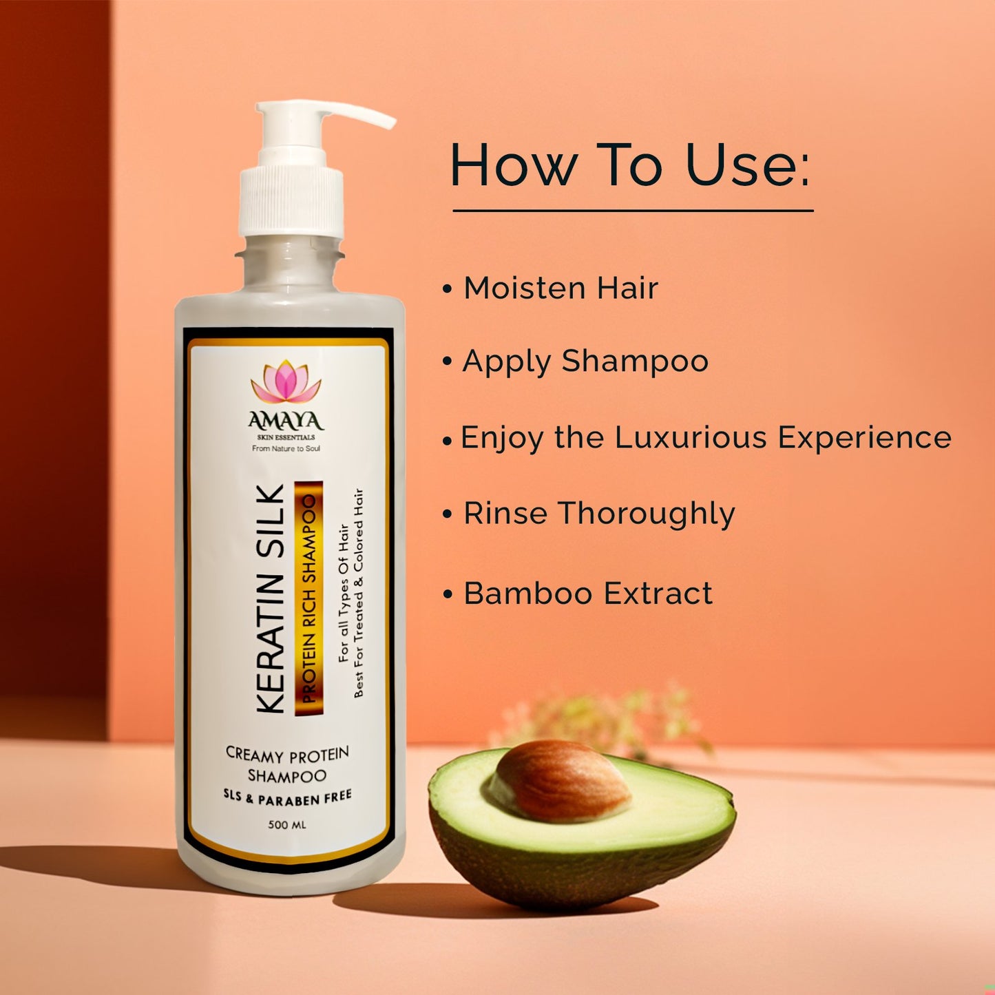 Keratin Silk Hair Shampoo