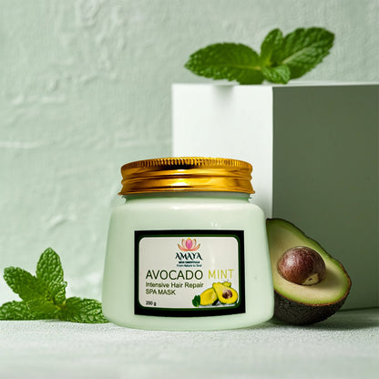 Avocado Mint Hair Spa Mask