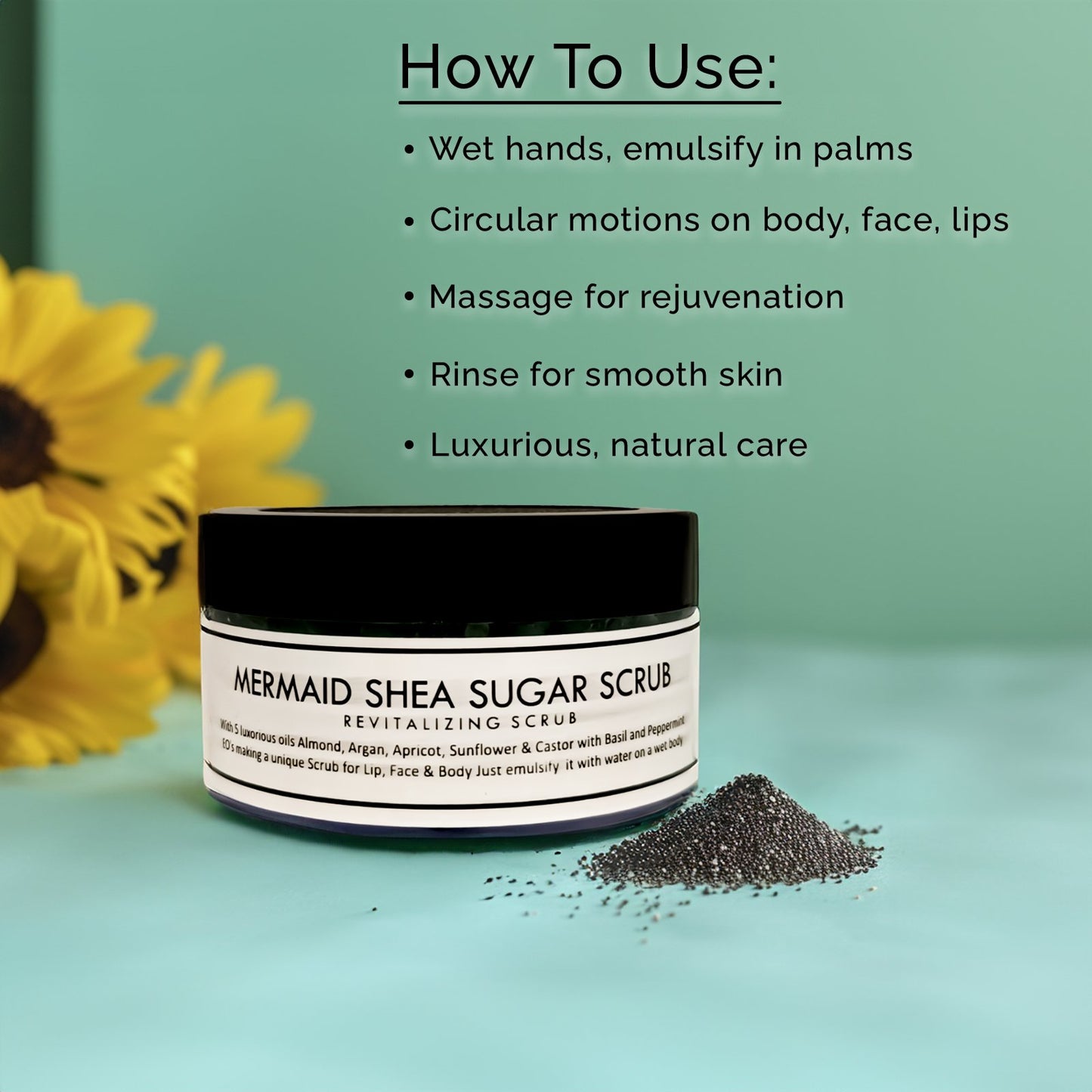 Mermaid Shea Sugar Scrub