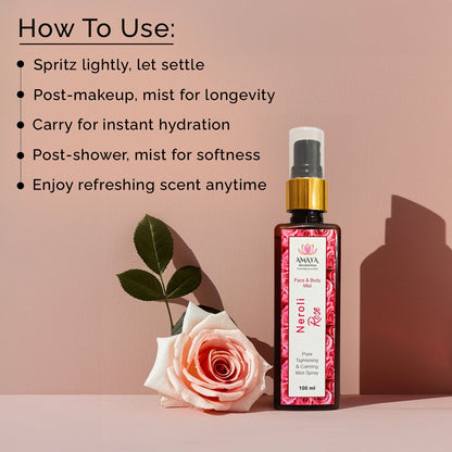 Neroli Rose Face & Body Mist