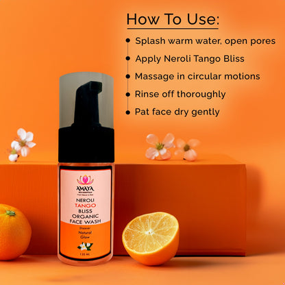 Neroli Tango Bliss Organic Face Wash