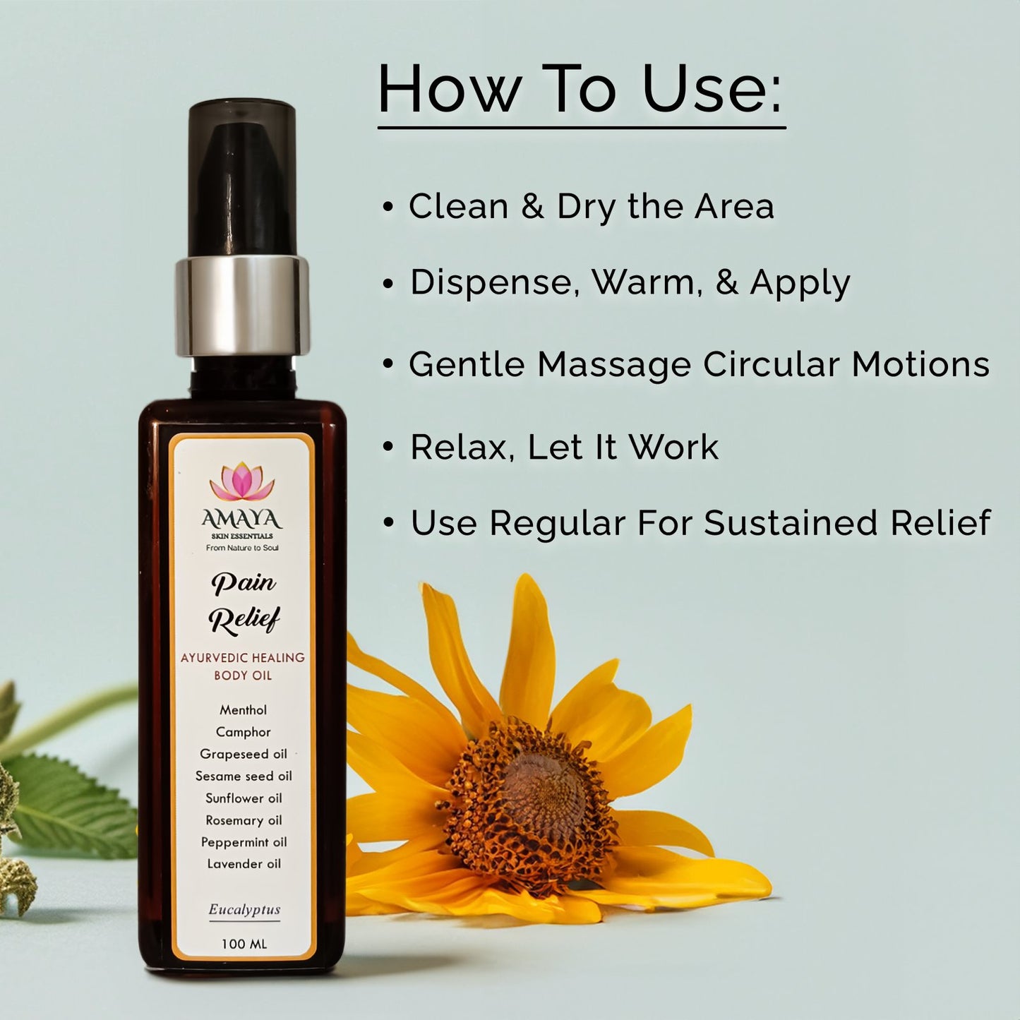 Pain Relief Oil