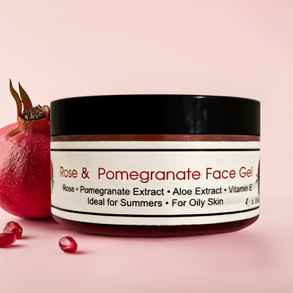 Rose & Pomegranate Face Gel