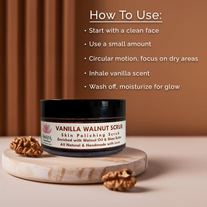 Vanilla Walnut Scrub